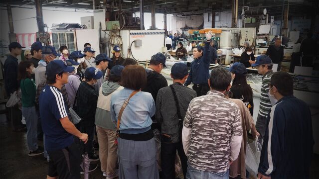 魚市場の定期イベント-5月24日の尾道ケンスイ朝市