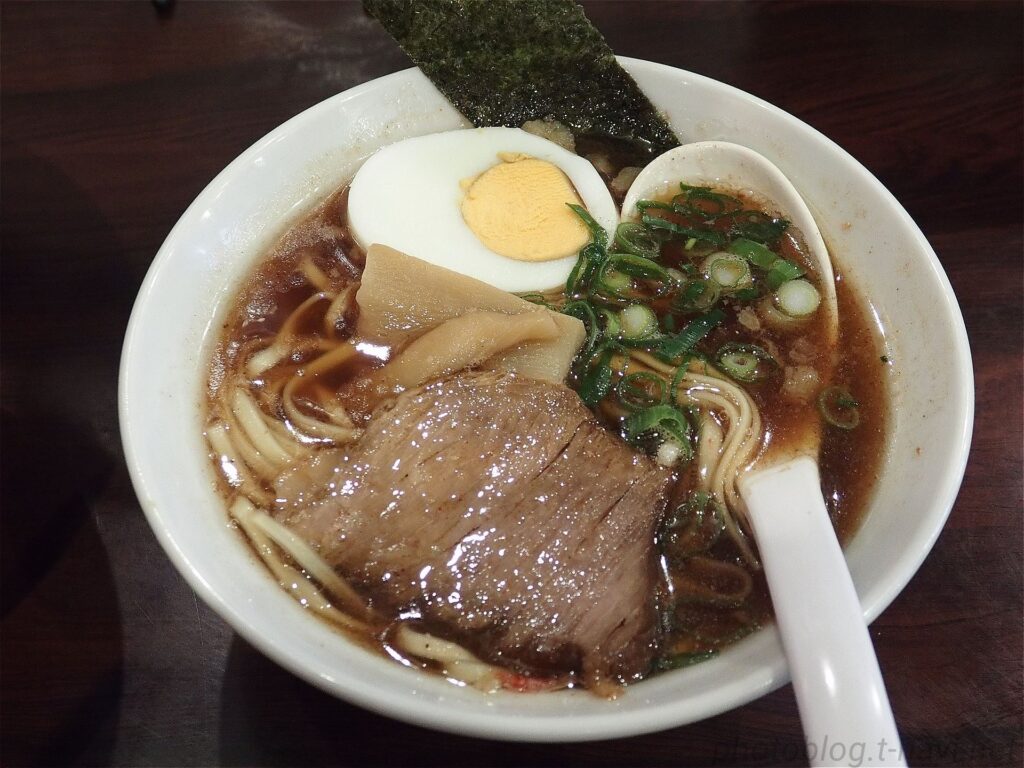 醤油らーめん かまやつ かつ丼セット